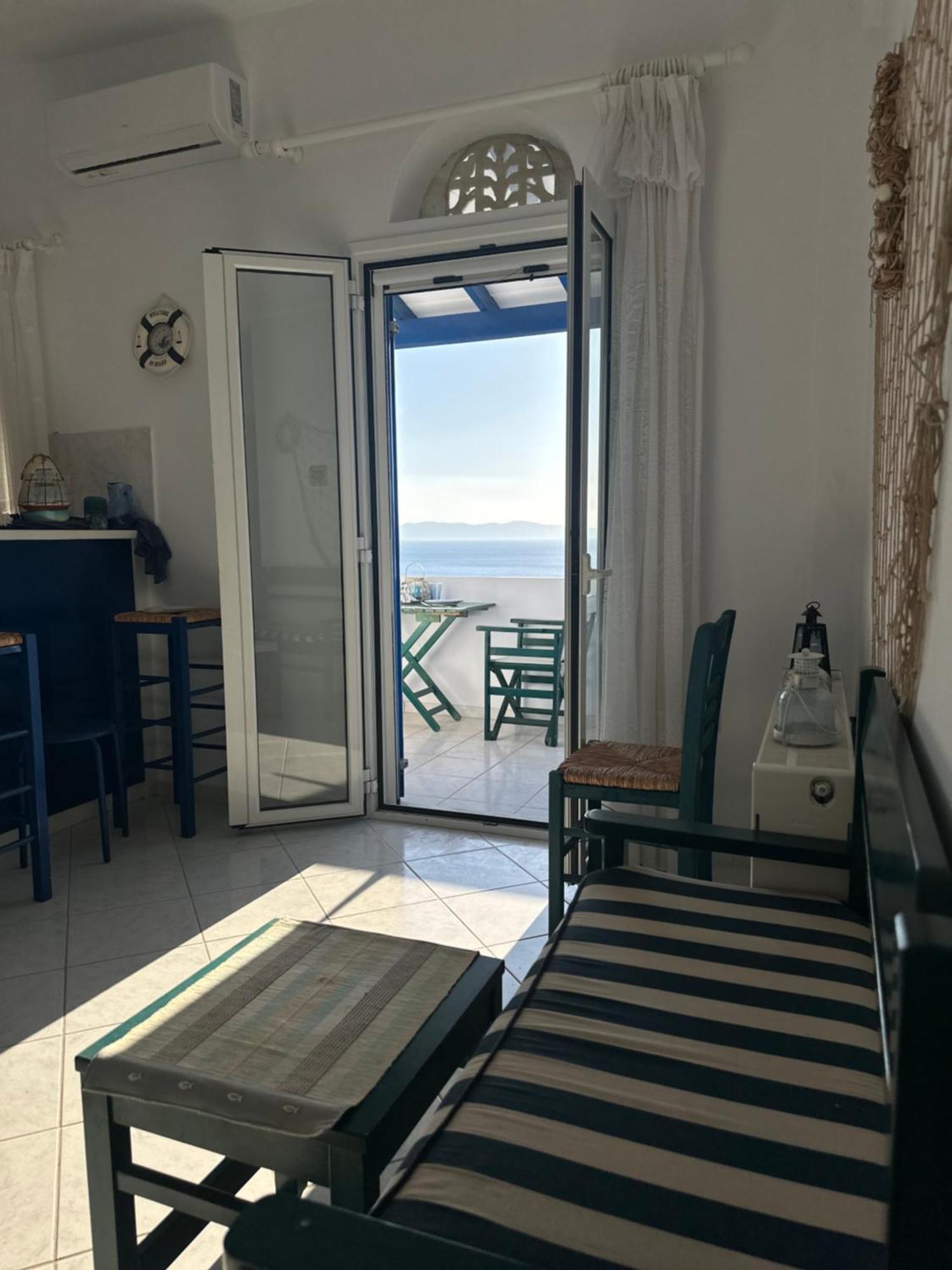 Villa Blue Orison House Tinos For 5 Persons With Seaview Perastra Exterior foto